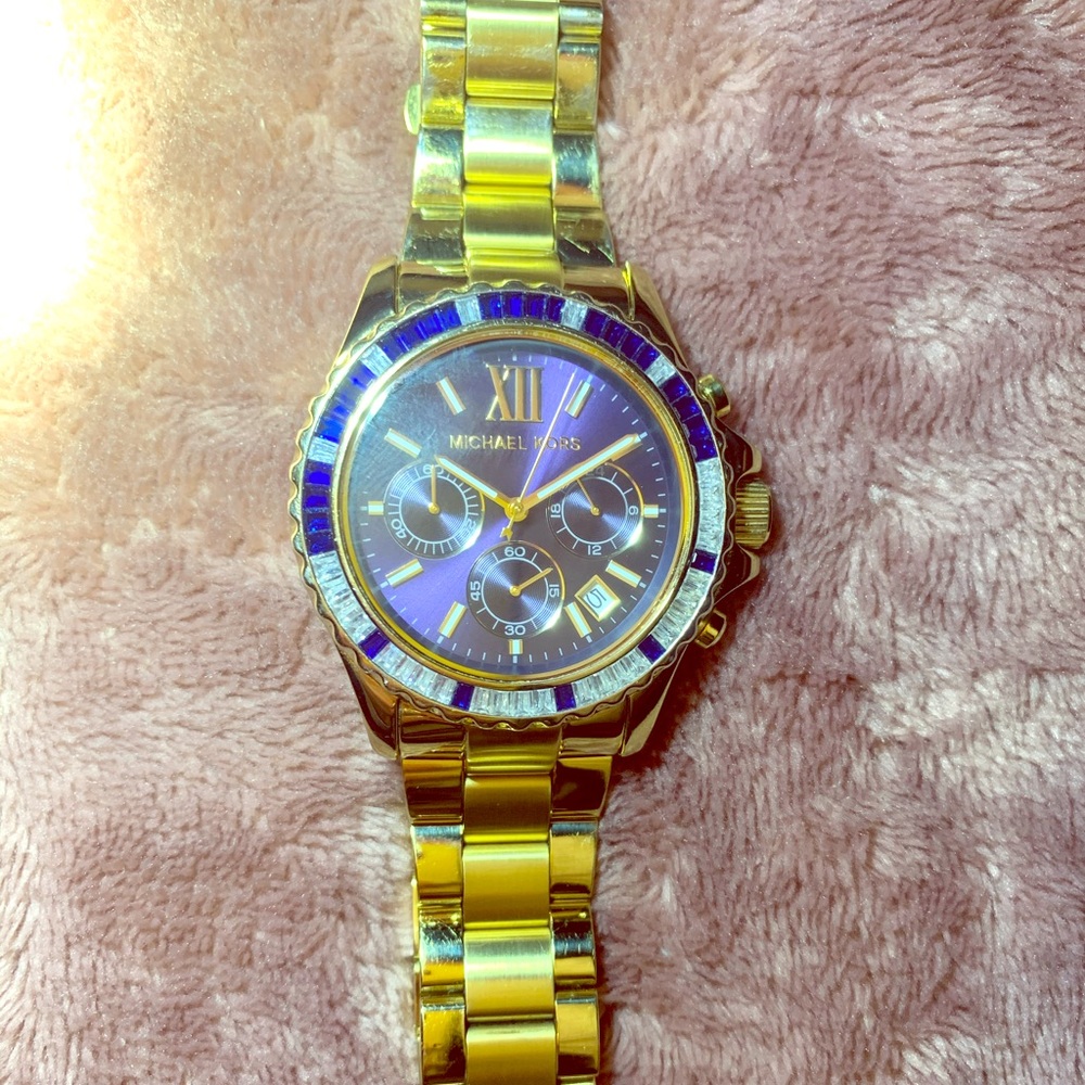 Gold Watch nautical bling